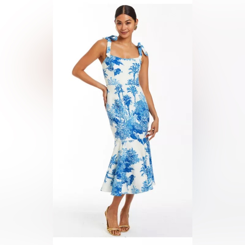 Rare no longer available Mestiza New York Jody dress in Ivory Palm